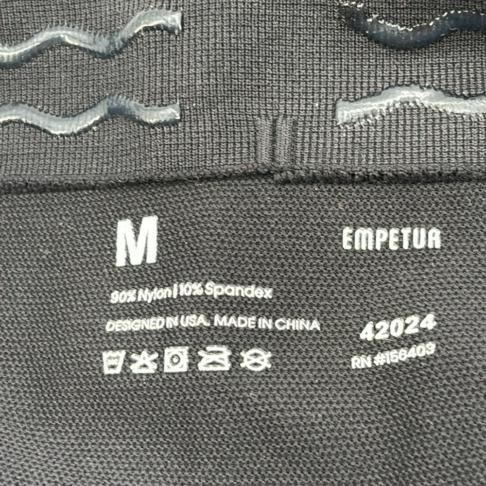 Empetua by Shapermint Daily Flaunt Mid-Waist Shaping Capri black size M NWOT - Picture 3 of 6